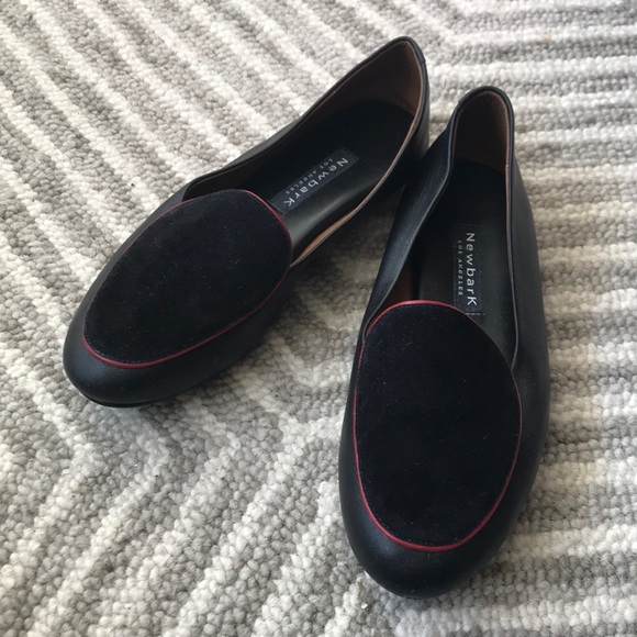 Newbark Los Angeles Shoes - Newbark Los Angeles Liza Suede and Leather Loafers